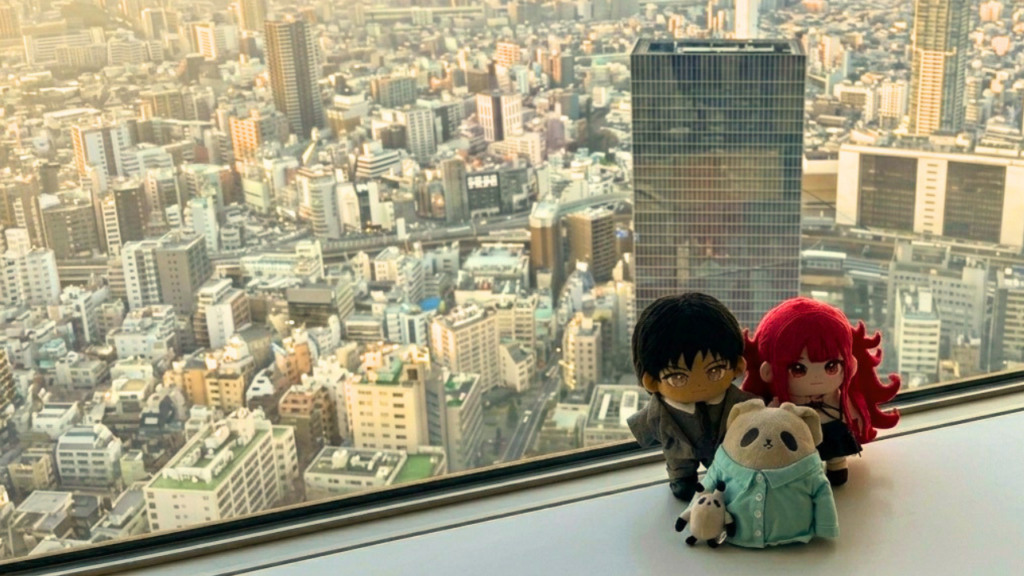 西暦2026年2月6日に池袋のサンシャイン60展望台で味方の皆様と集結の際の画像をGeminiさんで加工している画像です。